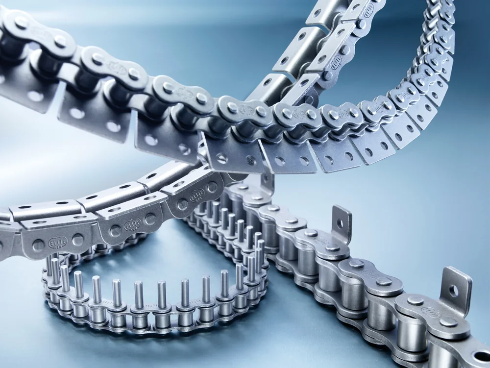 IWIS Rollenketten mit Anbauteilen — roller chains with attachments